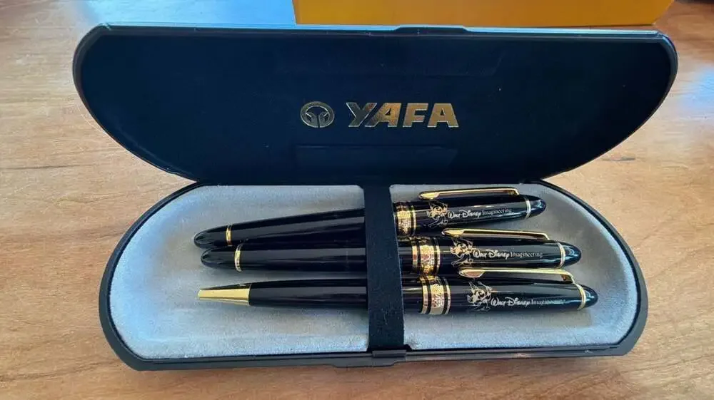 Yafa Walt Disney Imagineering Limited Edition 3-Piece Pen Set